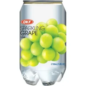 Gaseosa Sparling Grape OKF Lat. 350Ml
