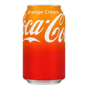 Gaseosa Orange Cream Coca Cola Lat. 330Ml