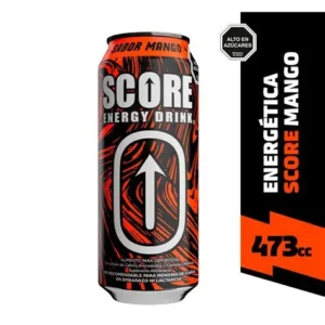 Bebida Energizante Mango Score Lat. 473ml