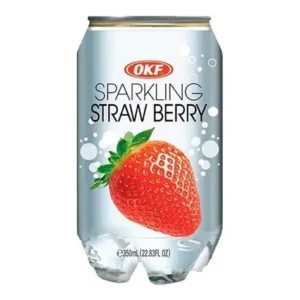 Gaseosa Sparling Strawberry OKF Lat. 350Ml