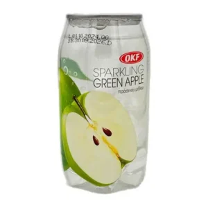 Gaseosa Sparling Green Apple OKF Lat. 350Ml