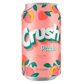 Gaseosa Crush Peach Lat. 355ml
