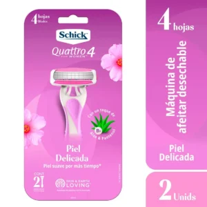 Afeitador Quattro4 Mujer Shick