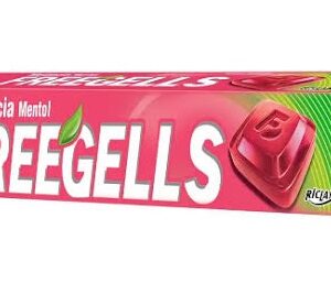 Caramelos Melancia Menthol Freegells Bar. 27.9Gr
