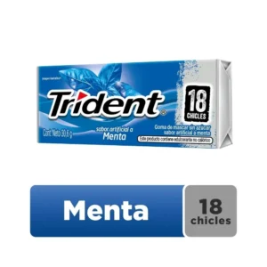 Chicle Microcapsula Menta Fresca SA Trident Sob. 33.6Gr