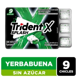 Chicle Splash Yerbabuena Trident Sob. 17.1Gr