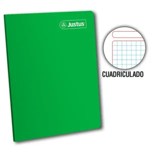 Cuaderno Cuadriculado A5 Justus 80H