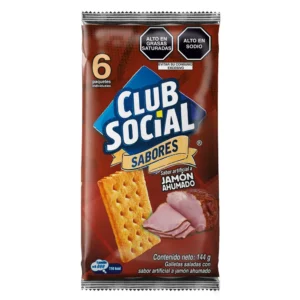 Galleta Jamon Ahumado Social Env. 24Gr