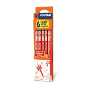 Lapiz Jumbo Chequeo Vinifan CajX6