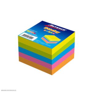 Notas Adhesivas 3x3 Sticky Artesco 500 H.