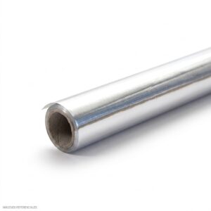 Papel Oropel Plateado x 2Un