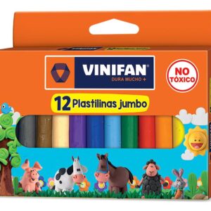 Plastilina Jumbo Vinifan X 12Un