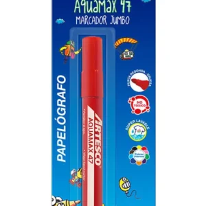 Plumon Aquamax 47 Rojo Artesco