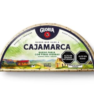 Queso Paria Finas Hierbas Cajamarca Gloria Paq. 500Gr