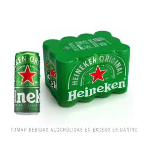 Cerveza Heineken LaT. PackX12 c/u310Ml
